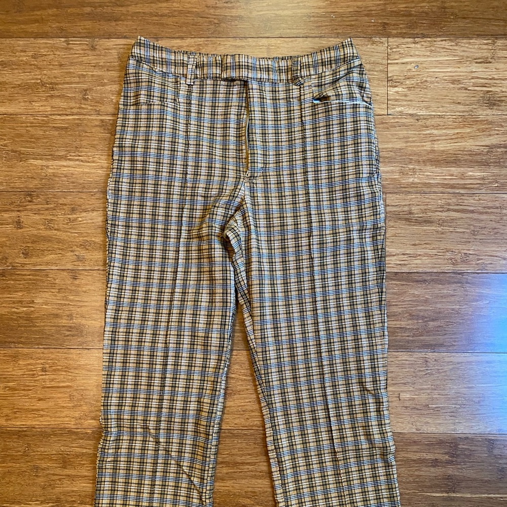 Urban Outfitters plaid ankle pants